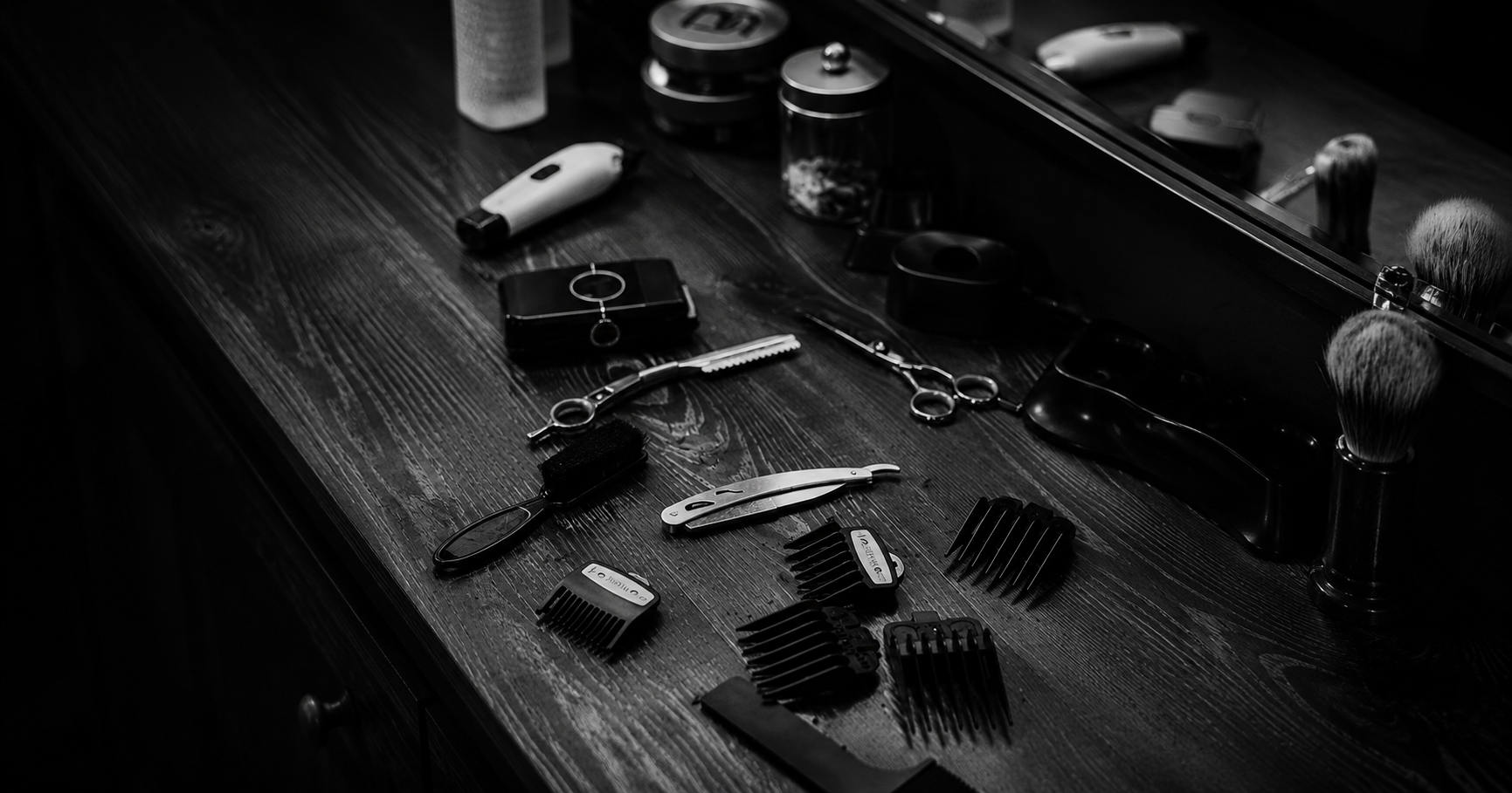 FortyOne Barbershop Herrsching – Schwarz-Weiß