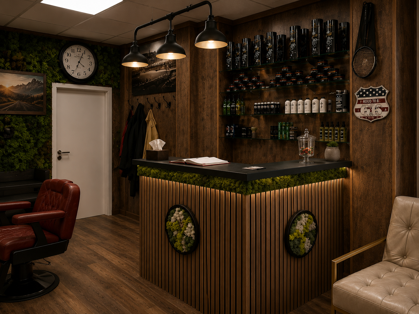 FortyOne Barbershop Herrsching – Detail